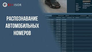 Модуль распознавания автомобильных номеров. Revisor VMS