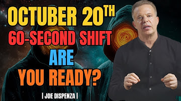 “20 oktober – Je leven verandert in 60 seconden” || JOE DISPENZA