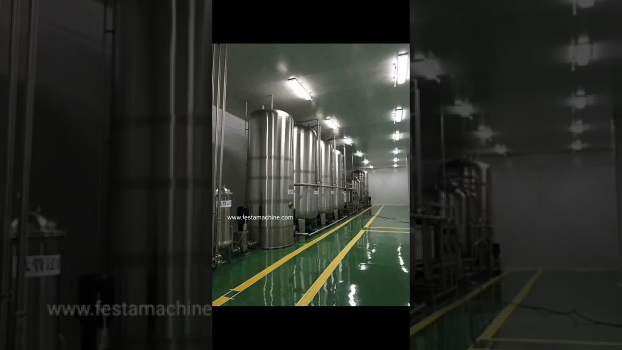 Water Treatment Plant, beverage making machine