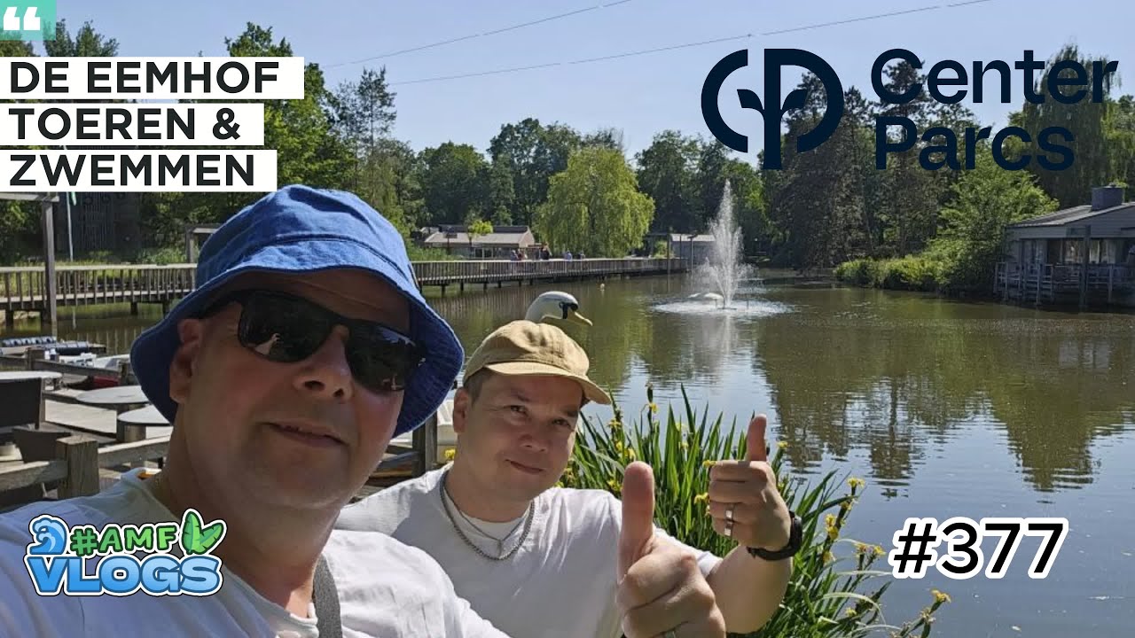 EEN BEZOEK AAN CENTER PARCS DE EEMHOF | TOEREN & ZWEMMEN! | 