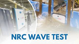 NRC Proves FlowStop's Performance in Multidirectional Testing Basin