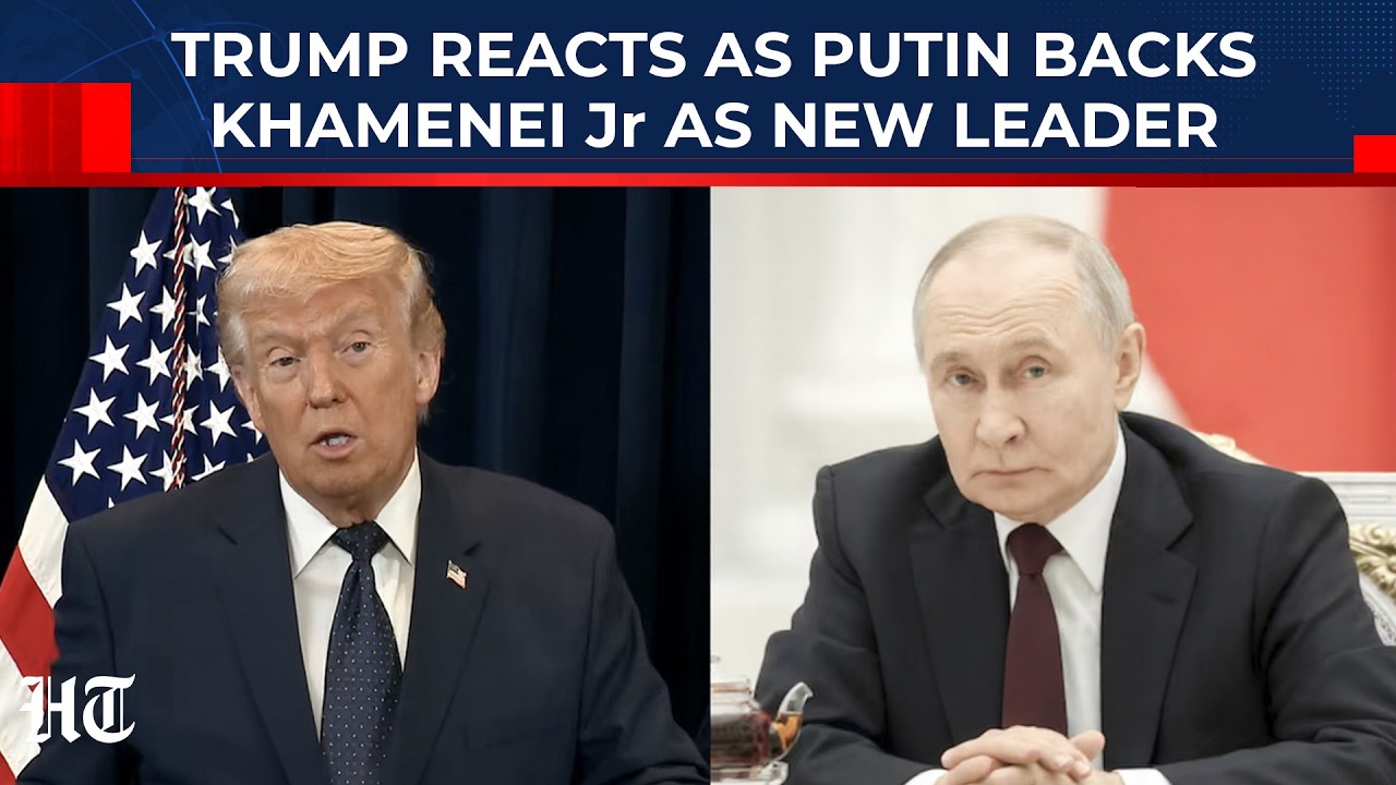 Trump Reacts As Putin Backs Mojtaba Khamenei As Iran Leader; Fresh Excuse For Missile Hit On School