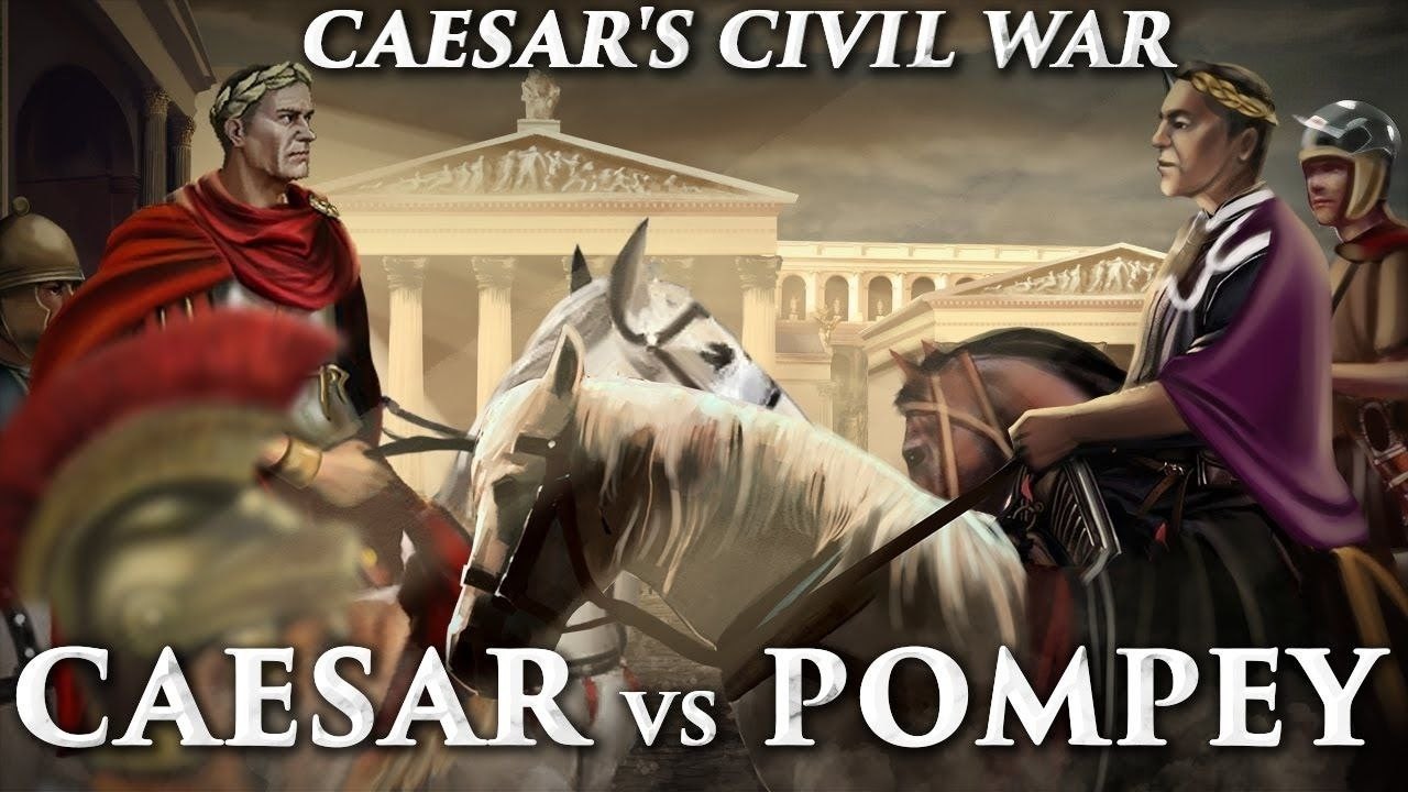 Caesar against Pompey - Great Roman Civil War DOCUMENTARY-Full Documentary