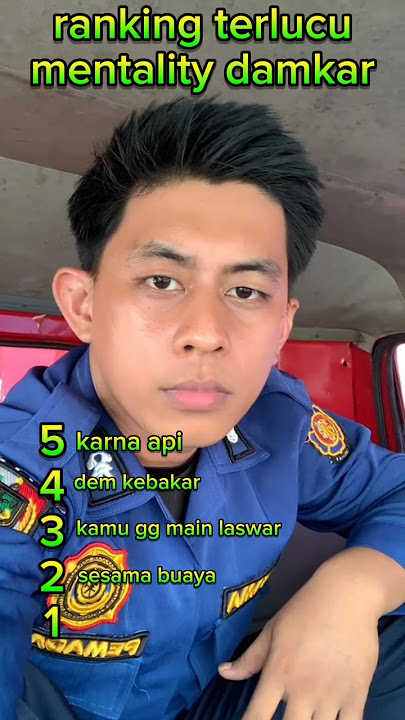 ranking terlucu mentality damkar #funnyshorts #viralshorts #shorts #funnyvideo #mentalreaction #fyp