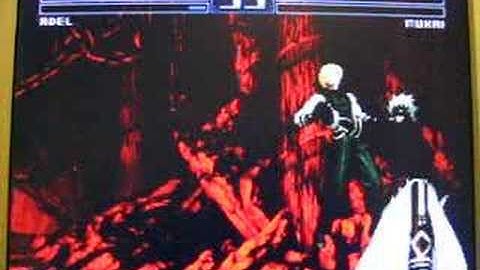 KOF 2003 Gameplay Footage featuring Adelheid Bernstein