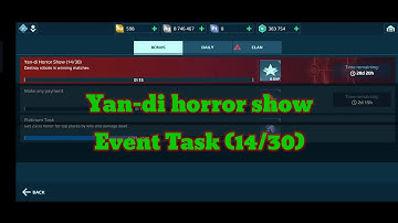 war robots Yan-di horror show event task (14/30) how to complete it #warrobots #wr