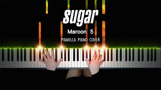 Maroon 5 - Sugar | Piano Cover by Pianella Piano видео