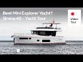 Best mini luxury explorer yacht sirena 48  yacht tour