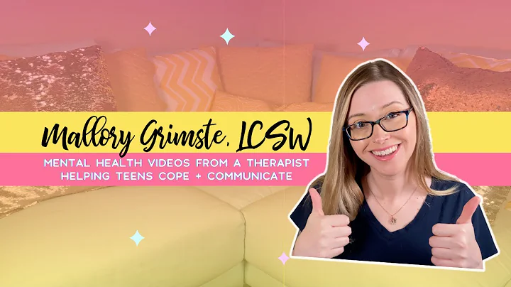 Mallory Grimste, LCSW is a mental health therapist helping teens cope and communicate