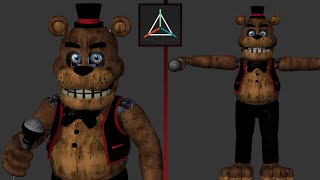 FNaF Plus Freddy Plush - Download Free 3D model by kurinov8sergey  (@kurinov8sergey) [3f5897b]