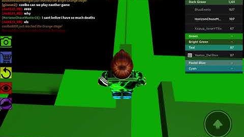 How To Beat Dark Green In Impossible Obby
