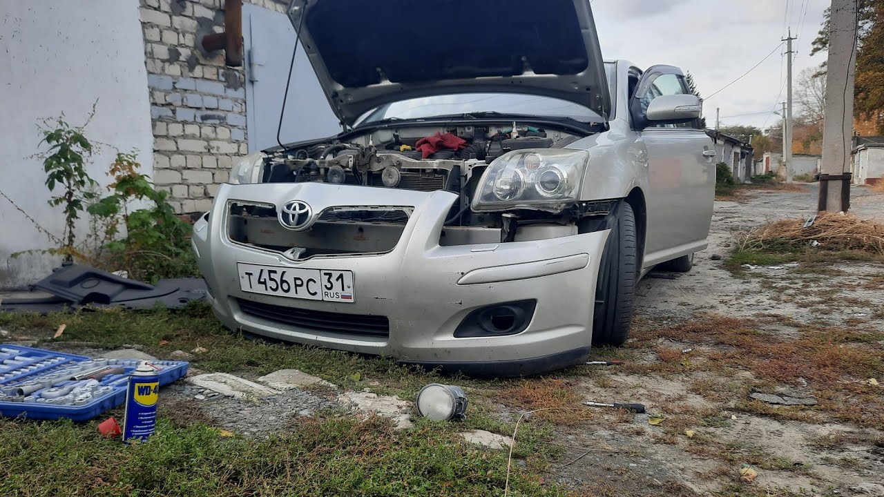 Как буксировать тойота авенсис 2008