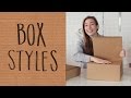 Choosing the right corrugated box style