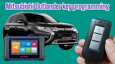 Mitsubishi Outlander Proximity Smart Key Programming Autel IM508 Otofix IM1