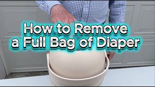 Pure Magic Diaper Pail – How to Change a Full Bag (Quick & Easy Guide)