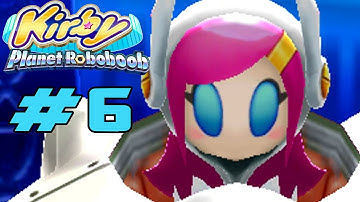 Kirby: Planet Robobot 3DS - 100% Walkthrough Part 6 Overload Ocean [2/2] Boss: Susie