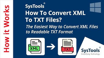 Convert XML to TXT Easily | How to Convert XML File to TXT | Batch XML to TXT Converter
