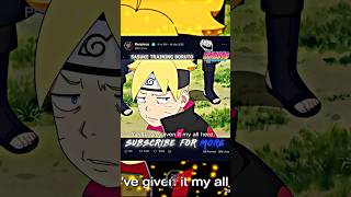 Sasuke Training Boruto