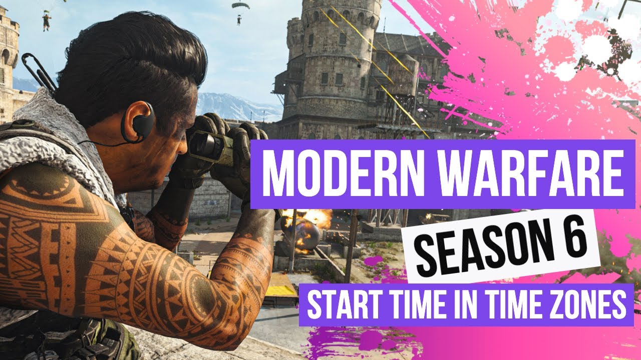 Modern Warfare Season 6 Start Time In Time Zones, Pre-Load Now On PS4