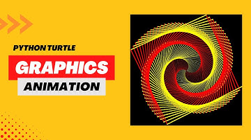 Python Turtle Graphics Tutorial || Python Graphics Animation | Python Tutorial - #3