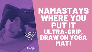 Worlds First Draw-On Yoga Mat