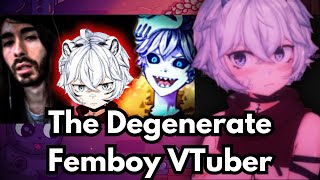 Taiga reacts to THE DEGENERATE FEMBOY VTUBER by RoyaltyIsHere