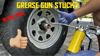 How To Properly Remove Grease Gun If It Gets Stuck @ethanlittleworldkingofficial 