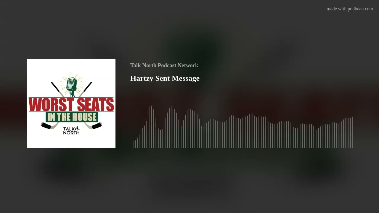 Worst Seats in the House w/ Michael Russo & Anthony LaPanta - Hartzy Sent Message