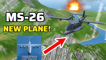 NEW PLANE IN TFS! MS-26 RELEASED! - Turboprop flight simulator (Update Review)