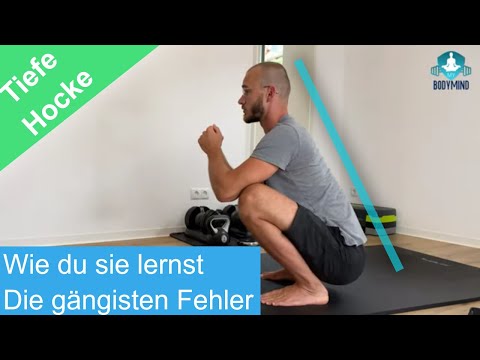 Video: Wie Man Richtig In Die Hocke Geht