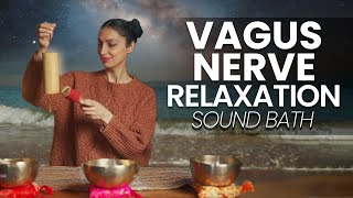 Reset the Vagus Nerve and Sleep - Sound Bath (Healing Meditation)