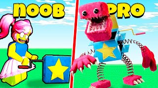 ЭВОЛЮЦИЯ БОКСИ БУ в Роблокс! НУБ и ПРО в Find The Boxy Boo Morphs Project Playtime Roblox!