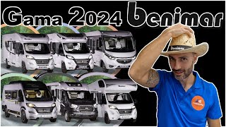 VLOG  Gama 2024 BENIMAR  Camper Benivan y Autocaravanas Yrteo Tessoro Sport Mileo Amphitryon