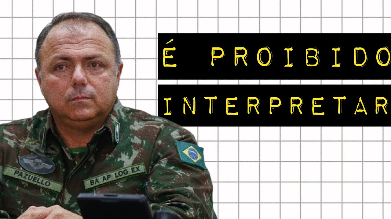 FICA PROIBIDA A INTERPRETAÇÃO DE TEXTO NO BRASIL