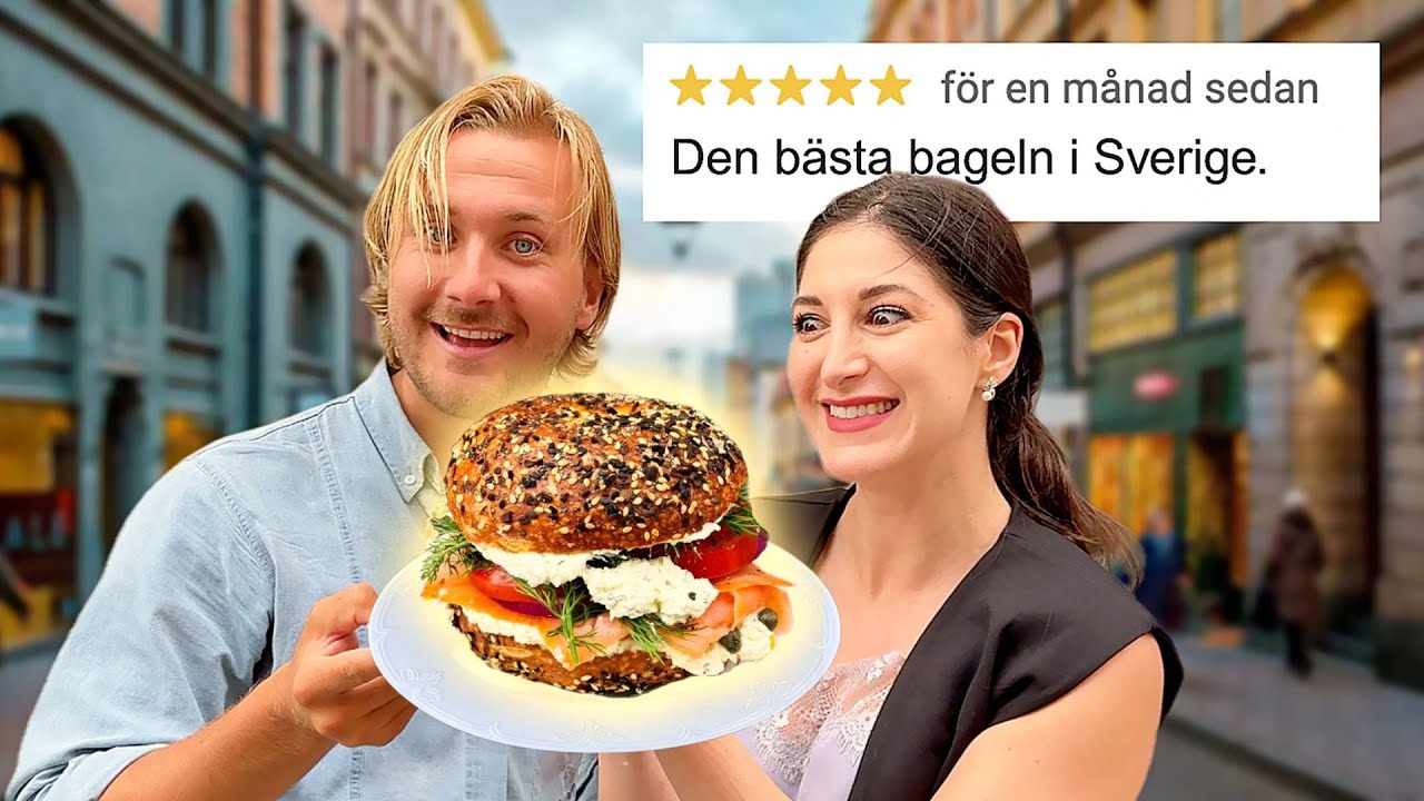 VI ÄTER SVERIGES BÄSTA BAGEL