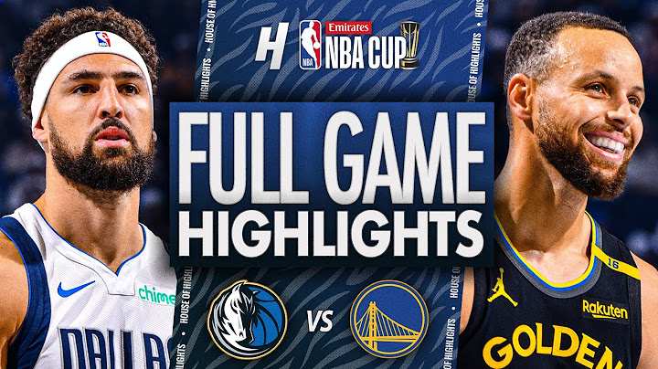Dallas Mavericks vs Golden State Warriors - Full Highlights | November 12, 2024 Emirates NBA Cup
