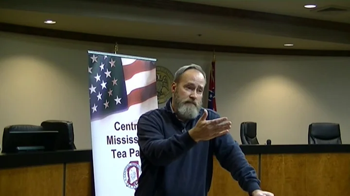 Central MS Tea Party speaker Jon Pritchett 1-13-20