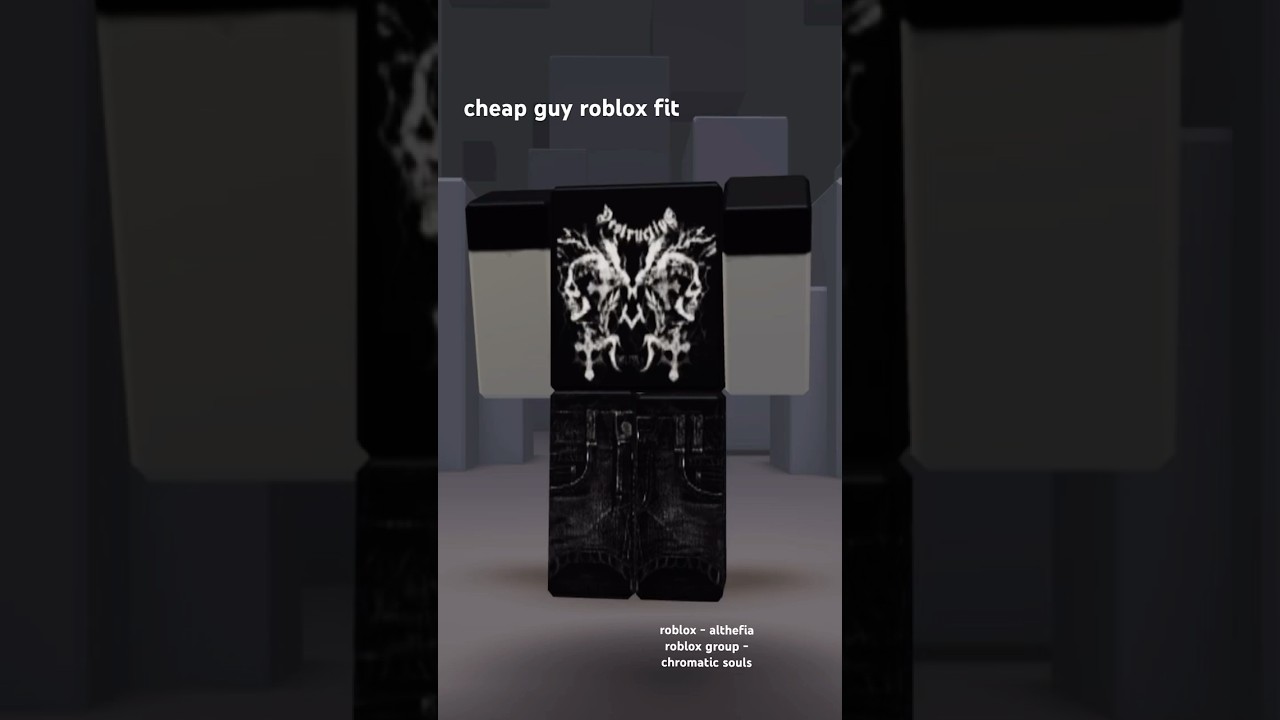 cheap guy fit for roblox 