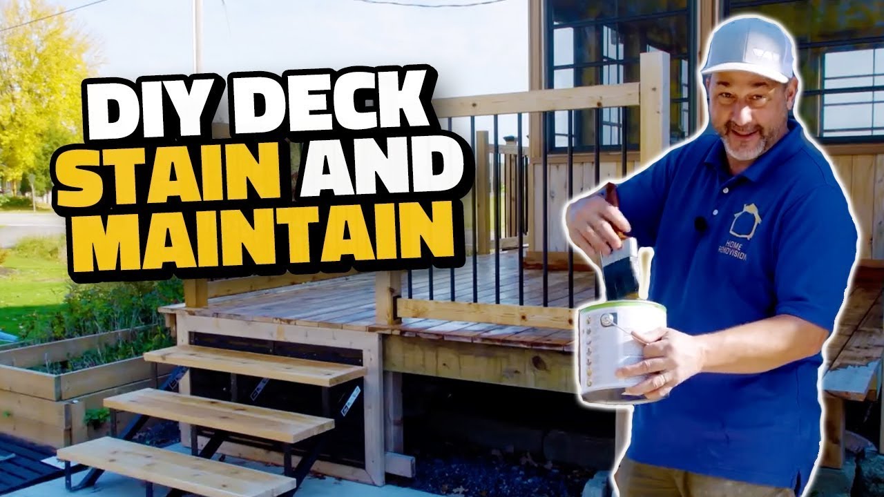 How to Clean And Seal Your Deck YouTube