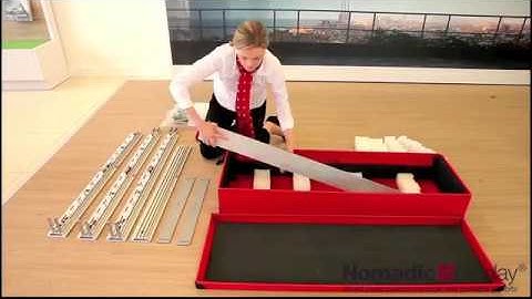 Nomadic Display Brightwall 2 Backlit Display Fabric Exhibition Stand