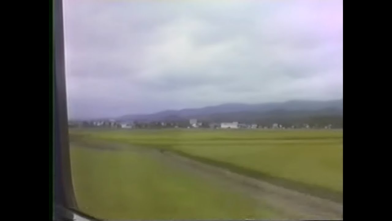 信越本線　特急「あさま」30号(直江津→長野)　1991年の車窓