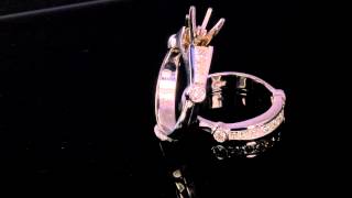 18K White Gold Cubic Zirconia Ring