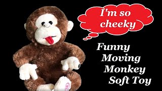 B&M Funny Moving Monkey - Moves, Makes Noises & Sticks out Tongue screenshot 5