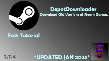 How To Use DepotDownloader 2.7.4 | Fast Tutorial
