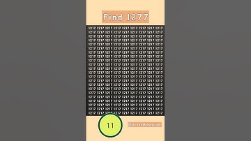 Find the Odd Number! 🤔 Tricky Optical Illusion to Test Your Eyes! #OpticalIllusion #FindTheNumber