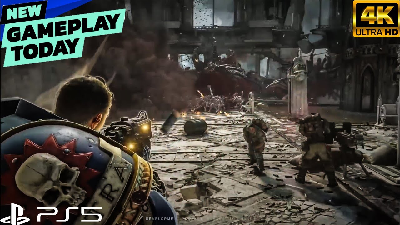 WARHAMMER 40K Space Marine 2 (2024) PS5 NEW GAMEPLAY Realistic ULTRA ...