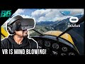 Microsoft Flight Simulator in VR is Mind Blowing...but | Oculus Rift S