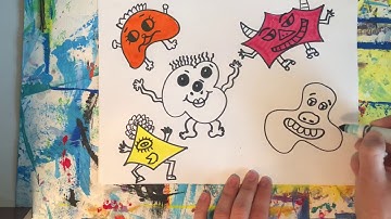 Silly Shape Creatures with Mrs. Finch