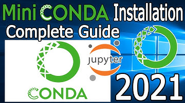 How to Install MiniConda Python, Jupyter Notebook on Windows 10 [ 2021 ] Conda IInstallation