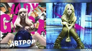 Britney Spears, Lady Gaga - G.U.Y. 4 U (MASHUP)